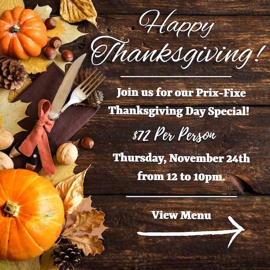 Clickable Thanksgiving Day promo